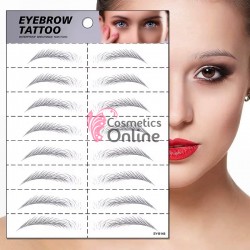 Tatuaje pentru sprancene temporare SY-B145, 8 perechi